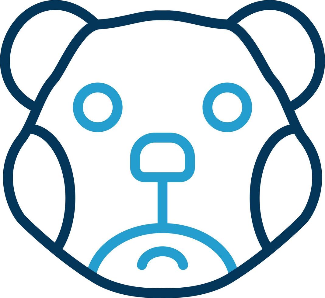 Bear Vector Icon Design