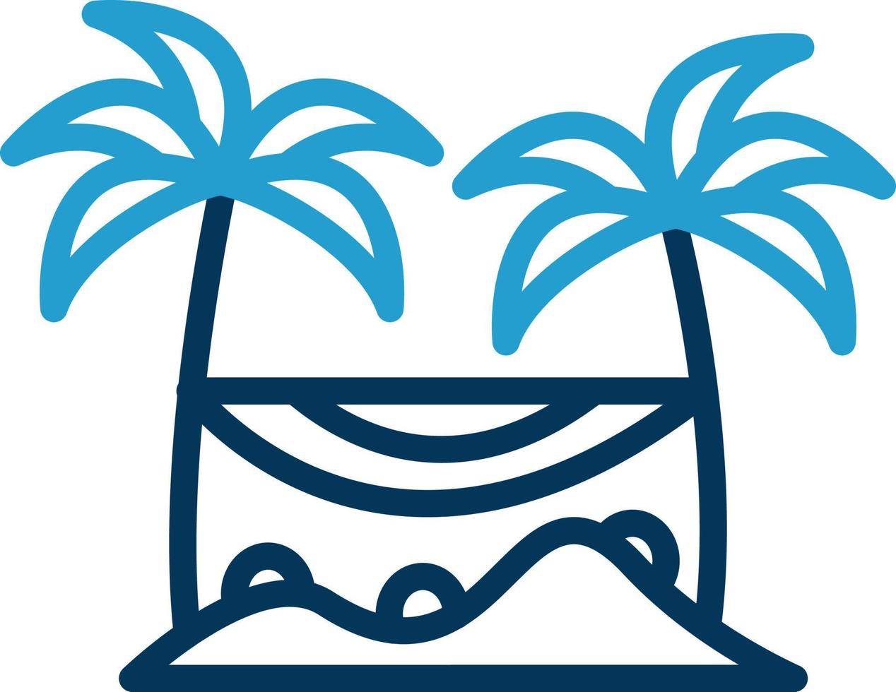 Hammock Vector Icon Design