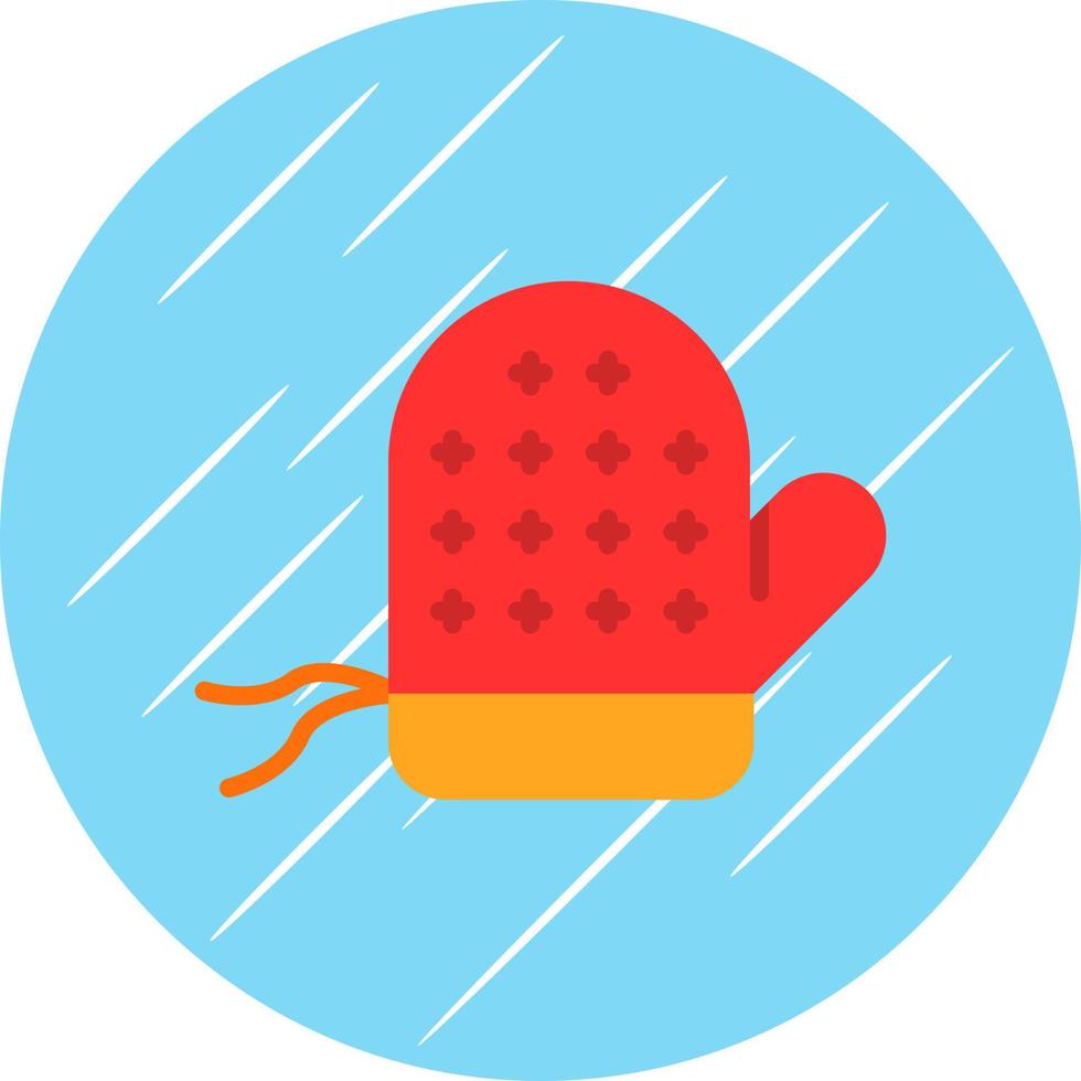 Oven Mitts Vector Icon Design