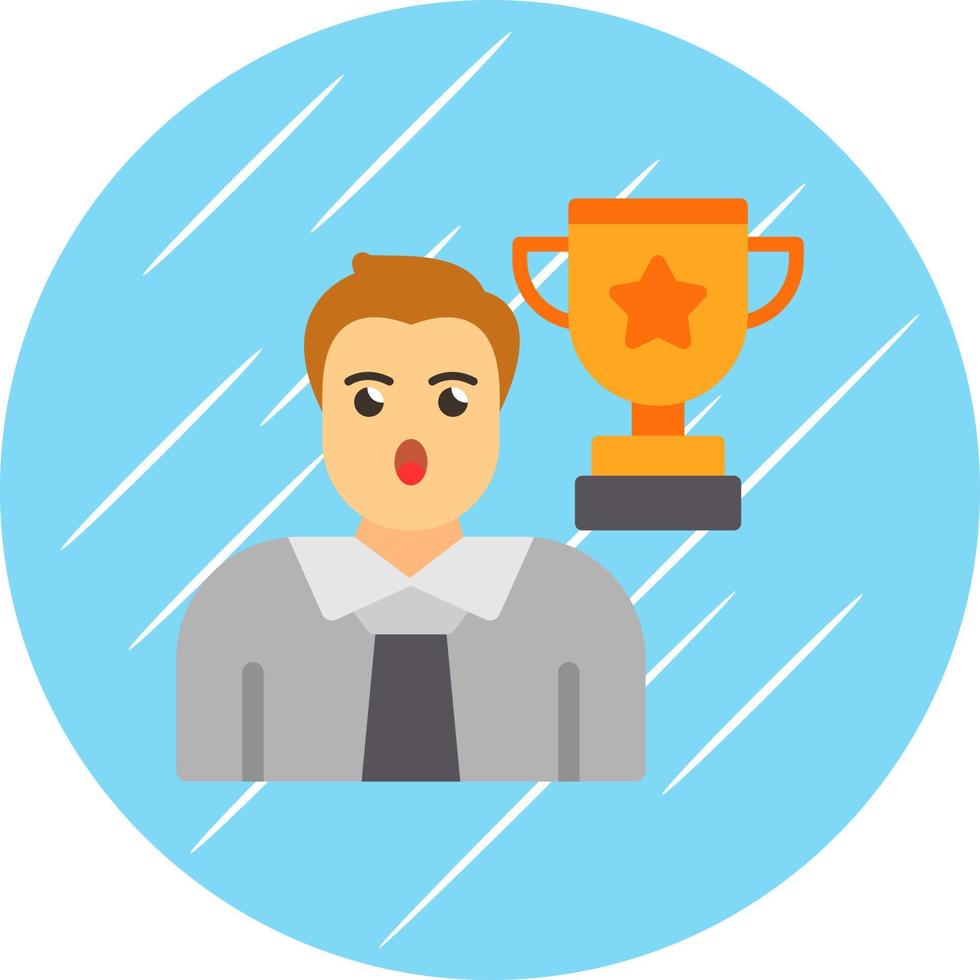 Winner Vector Icon Design