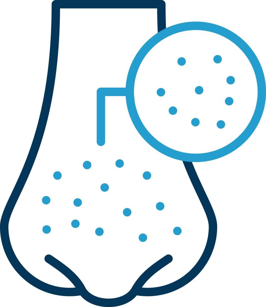 Blackhead Vector Icon Design