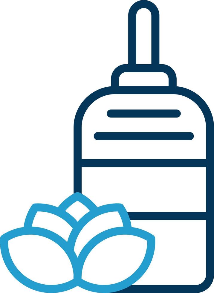 Essential Oil Vector Icon Design