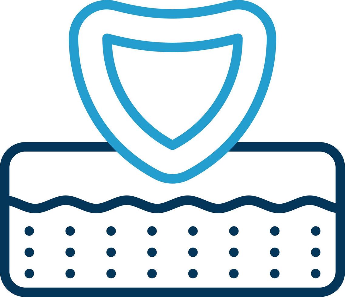 Skin Protection Vector Icon Design