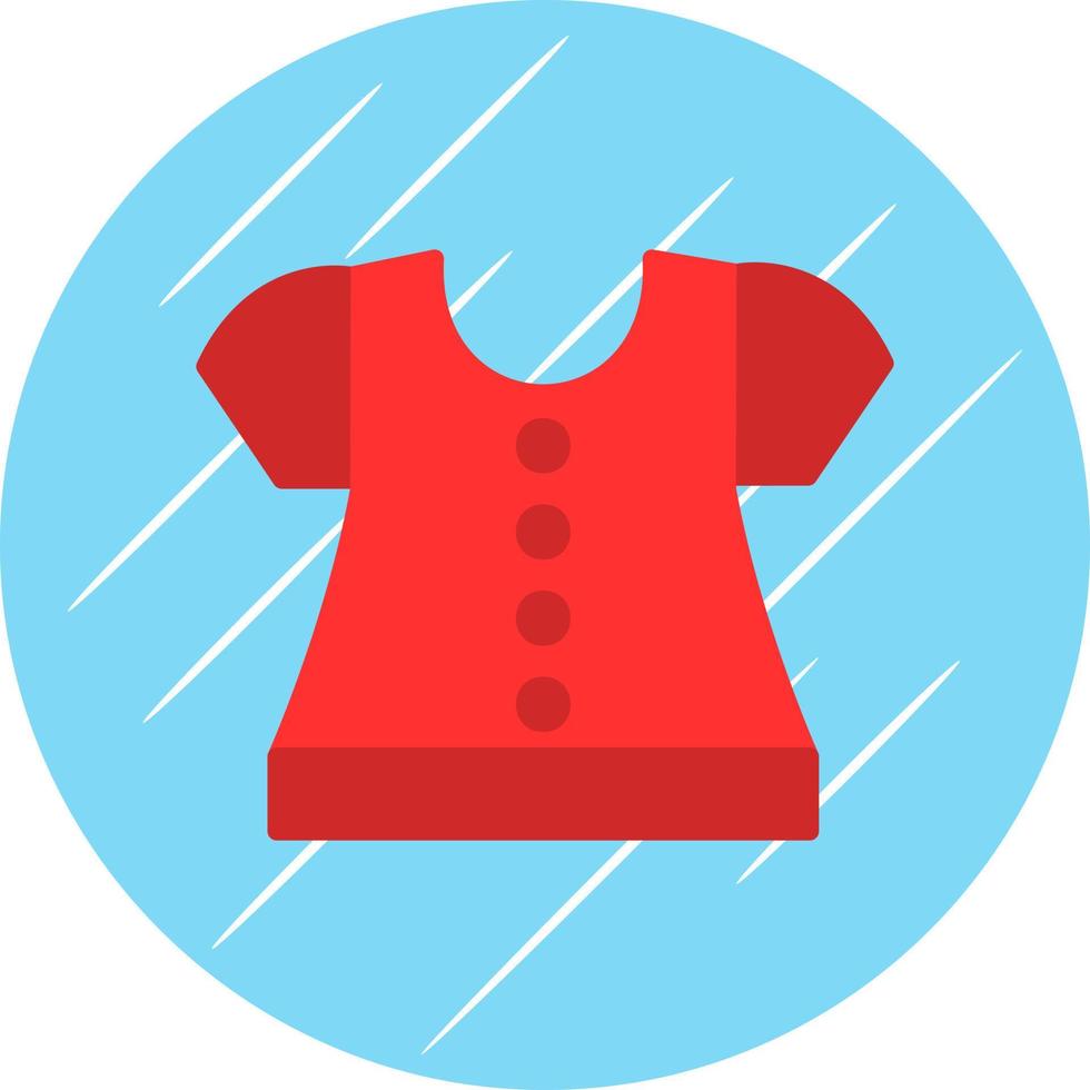 diseño de icono de vector de blusa