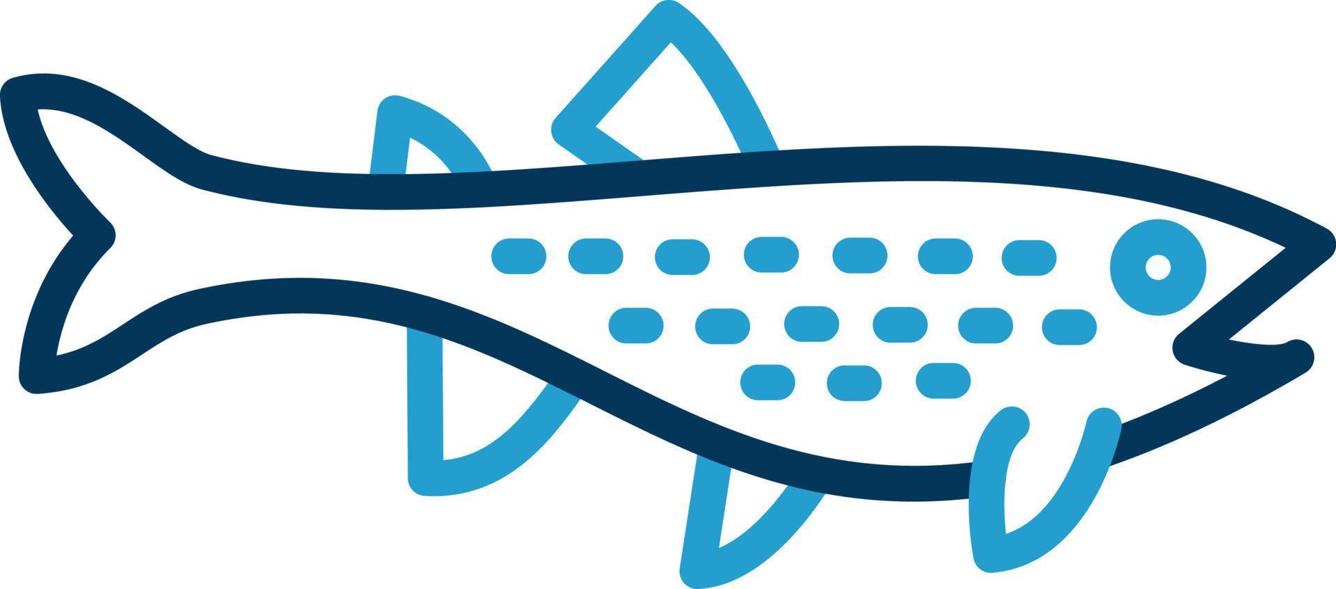 Trout Vector Icon Design