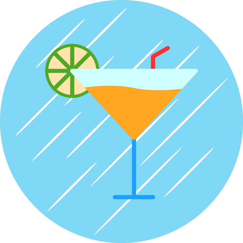 Cocktail Vector Icon Design