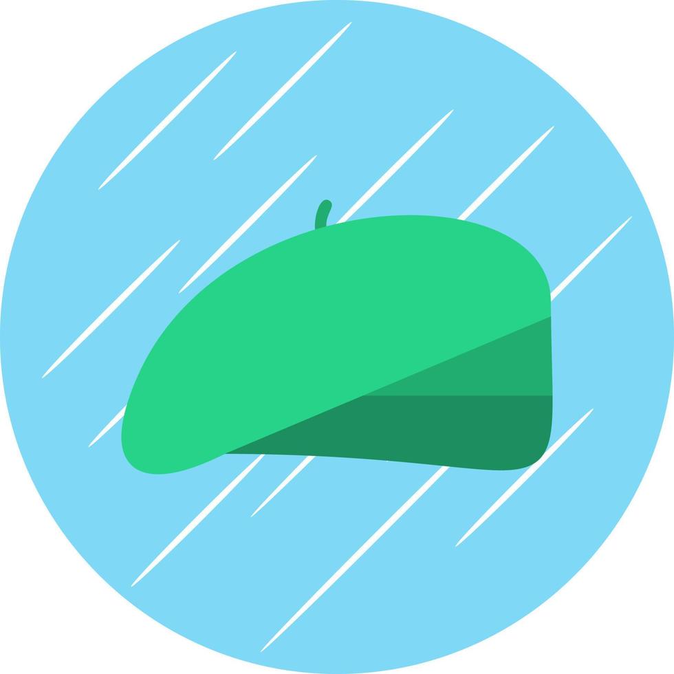 Beret Vector Icon Design