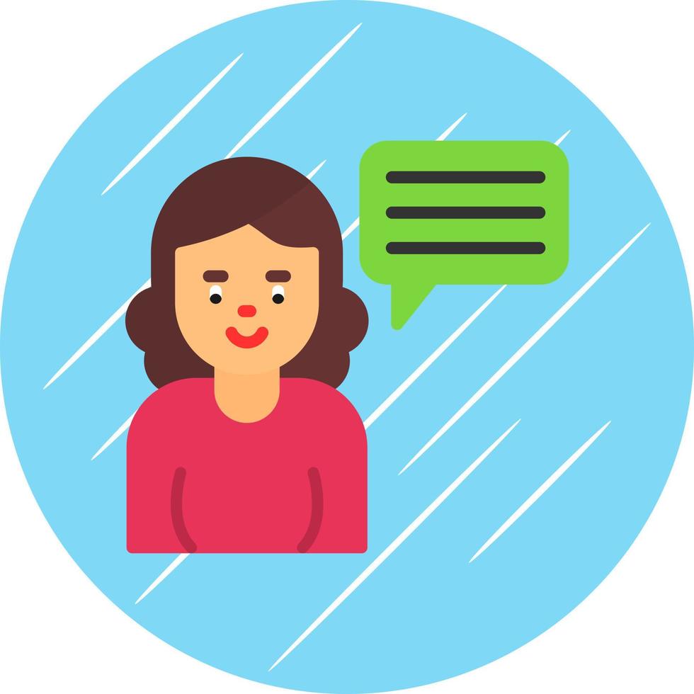 Speech Vector Icon Design
