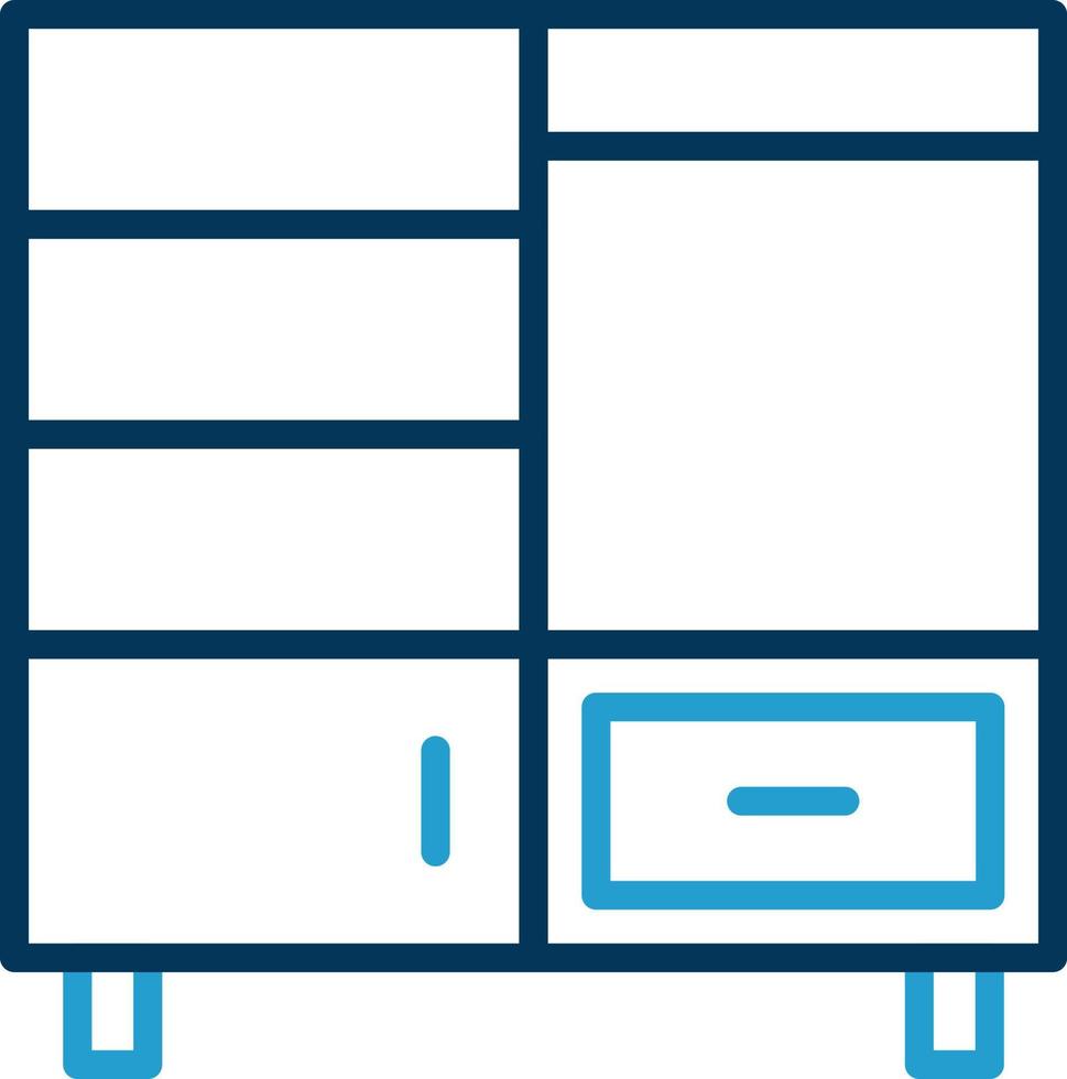 Wardrobe Vector Icon Design