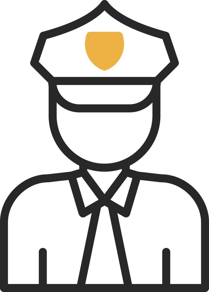 Police Vector Icon Design