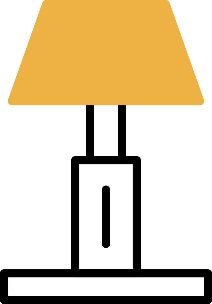 Lamp Vector Icon Design