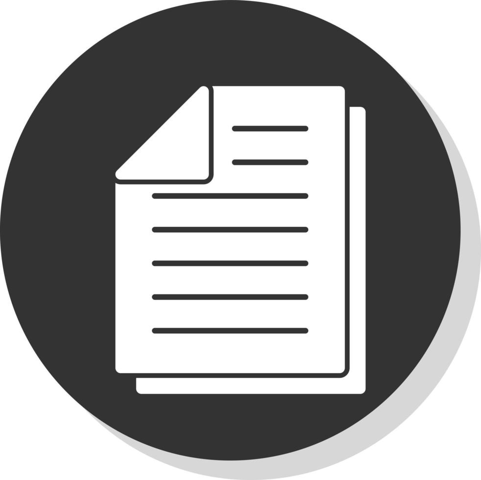 Document Vector Icon Design