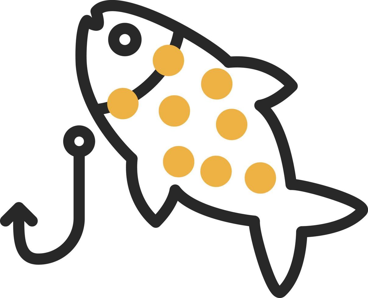 diseño de icono de vector de pesca