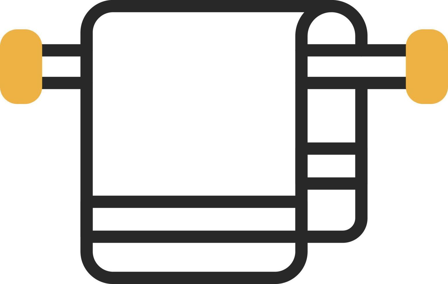 Towel Vector Icon Design