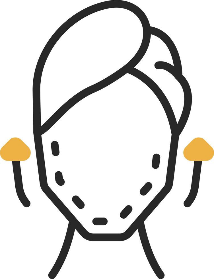 Lifting Vector Icon Design