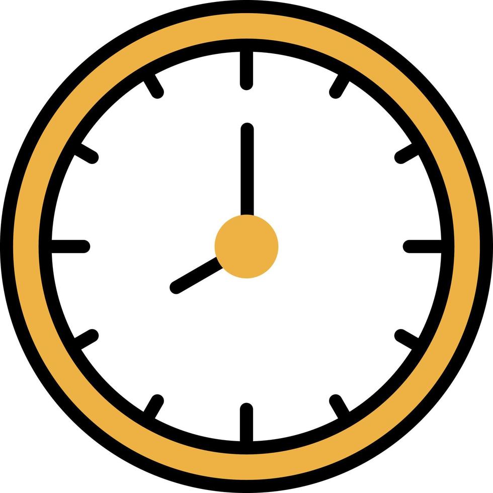 Clock Vector Icon Design