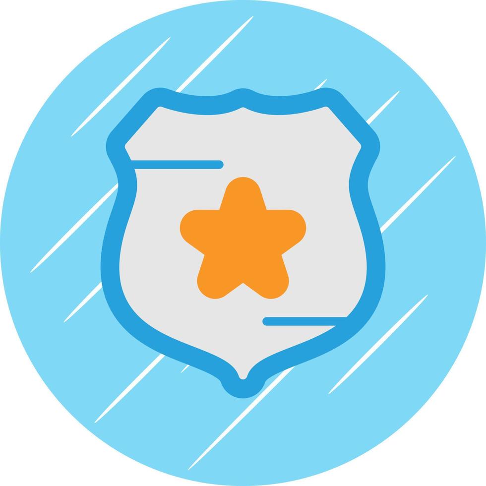 Police Shield Vector Icon Design