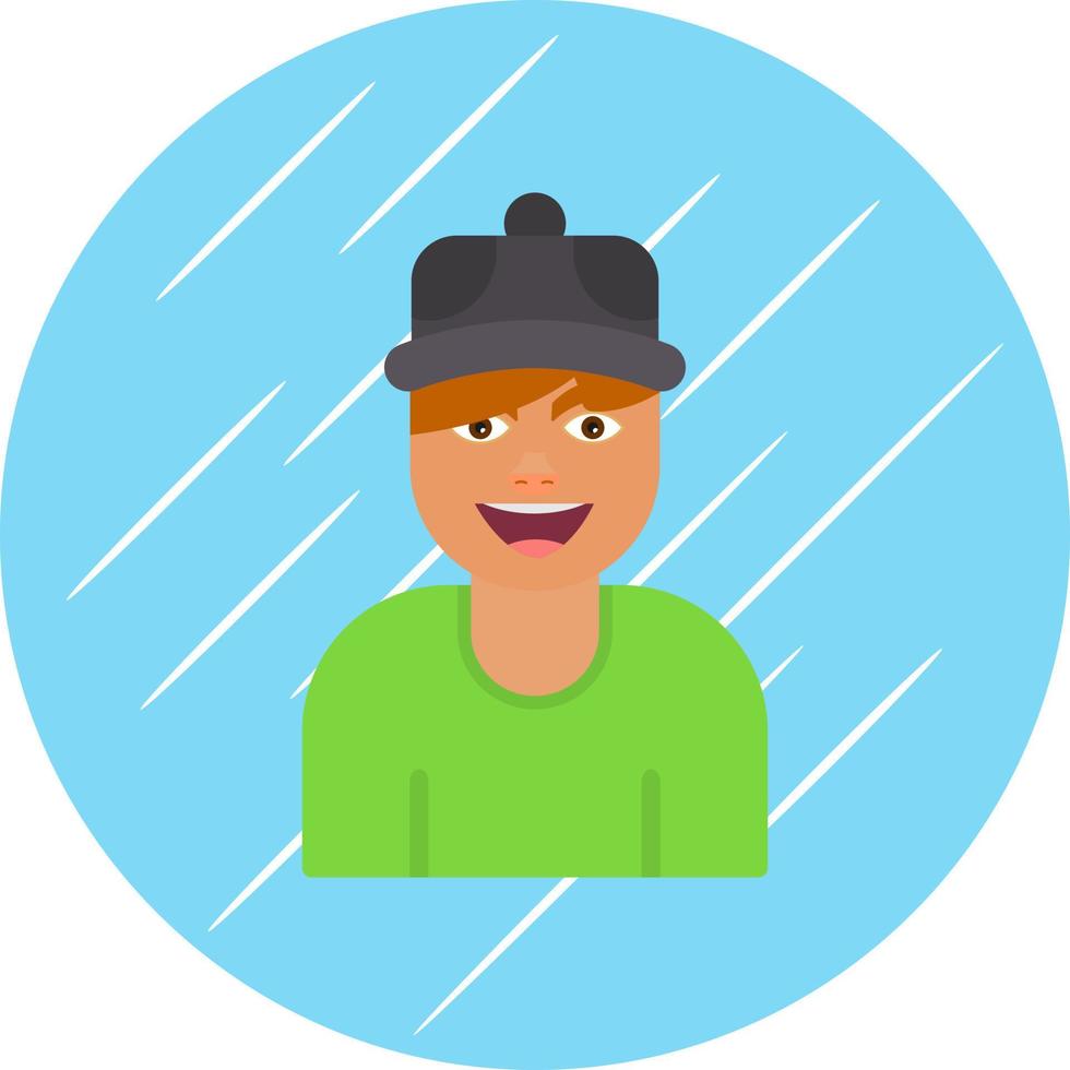 Teenager Vector Icon Design