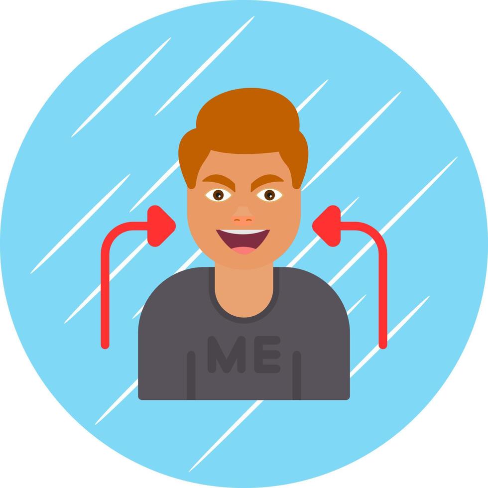 Myself Vector Icon Design