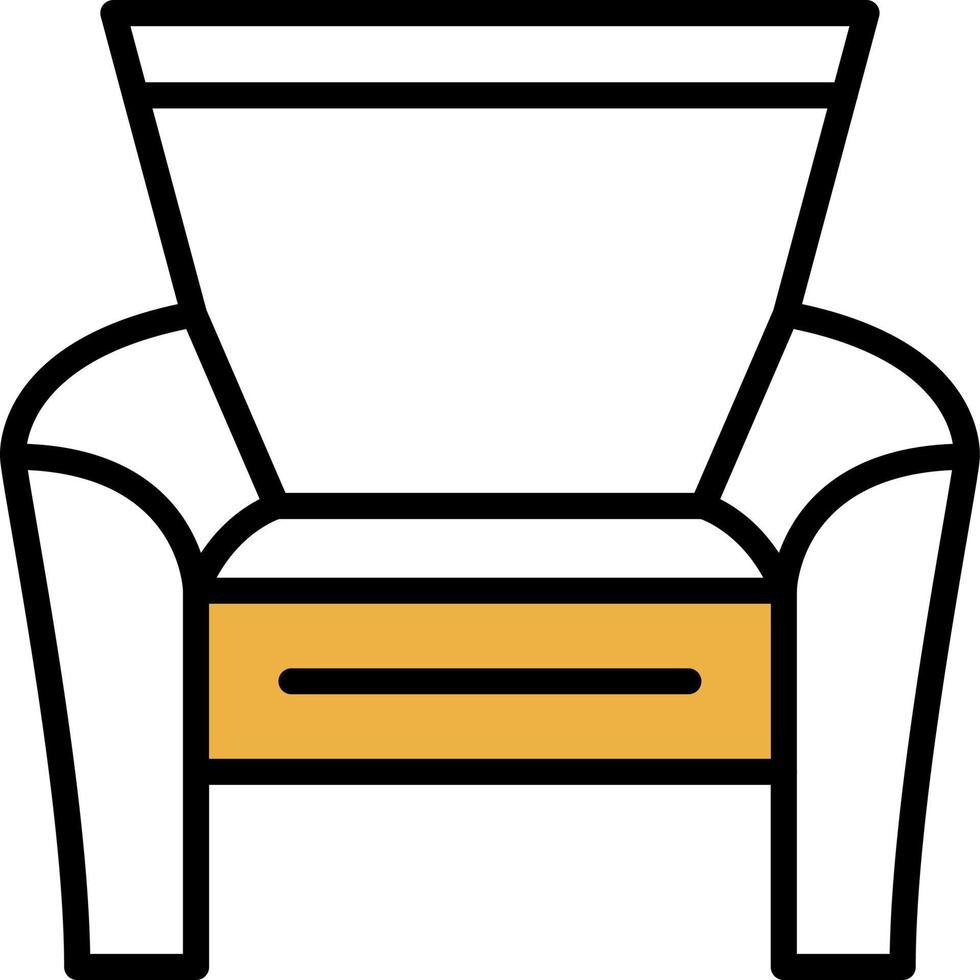 Chair Vector Icon Design