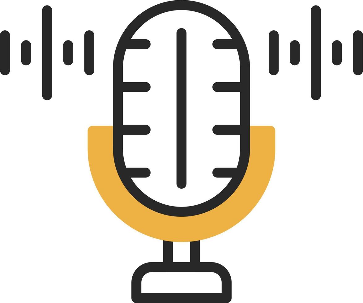 Voice Recorder Vector Icon Design