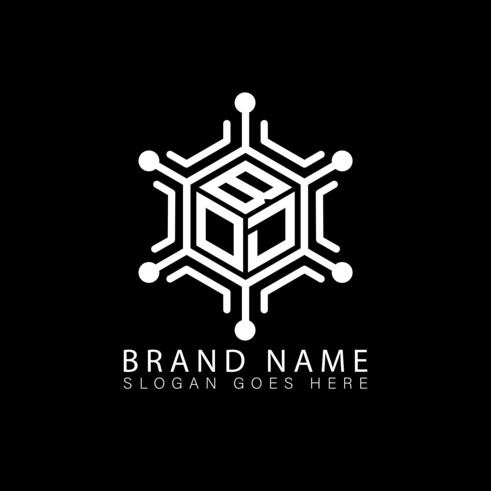 BOD creative technology monogram initials letter logo concept. AOE Unique modern flat abstract vector polygon shape letter logo.