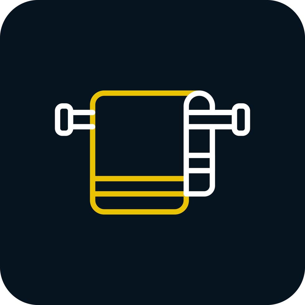 Towel Vector Icon Design