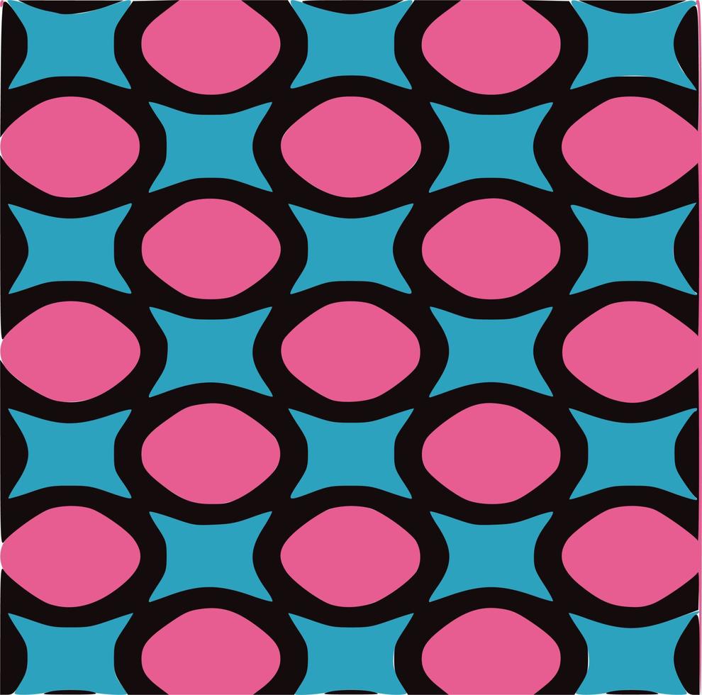 Beautiful vector pattern, background and wallpaper