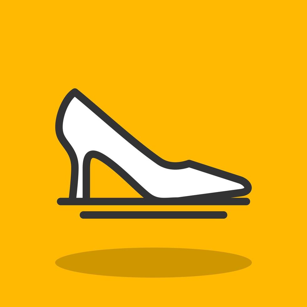 High Heel Vector Icon Design