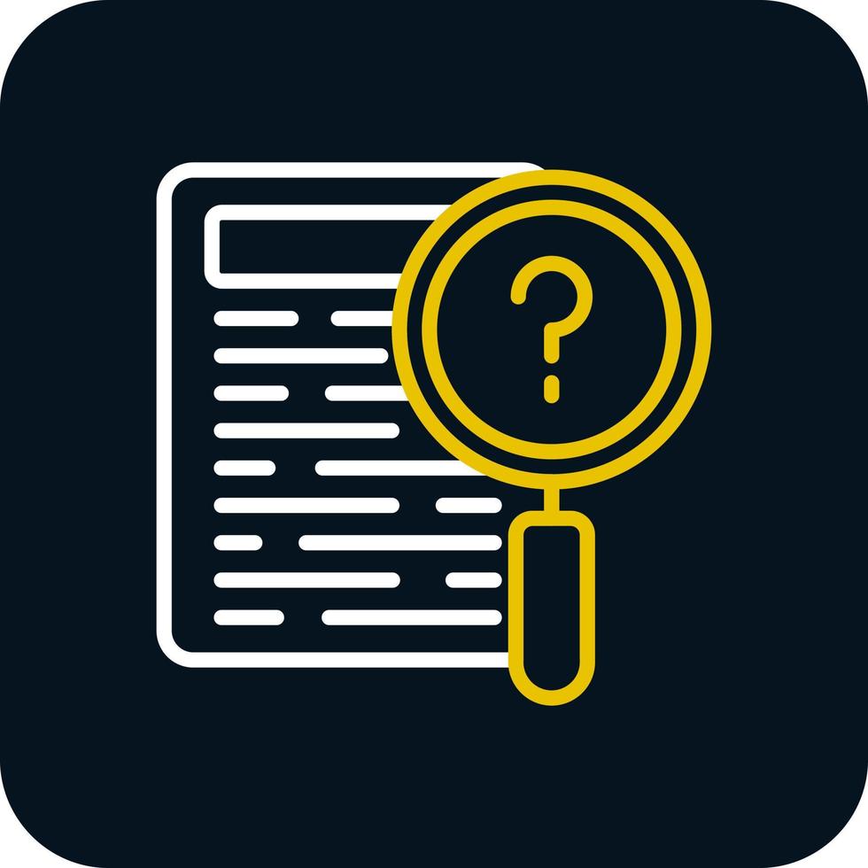 Evidence Vector Icon Design