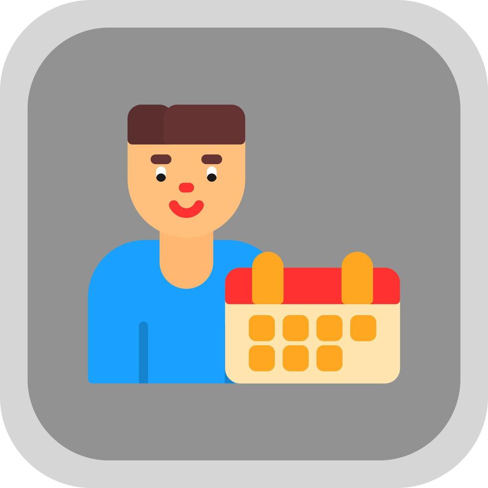 Event Planner Vector Icon Design