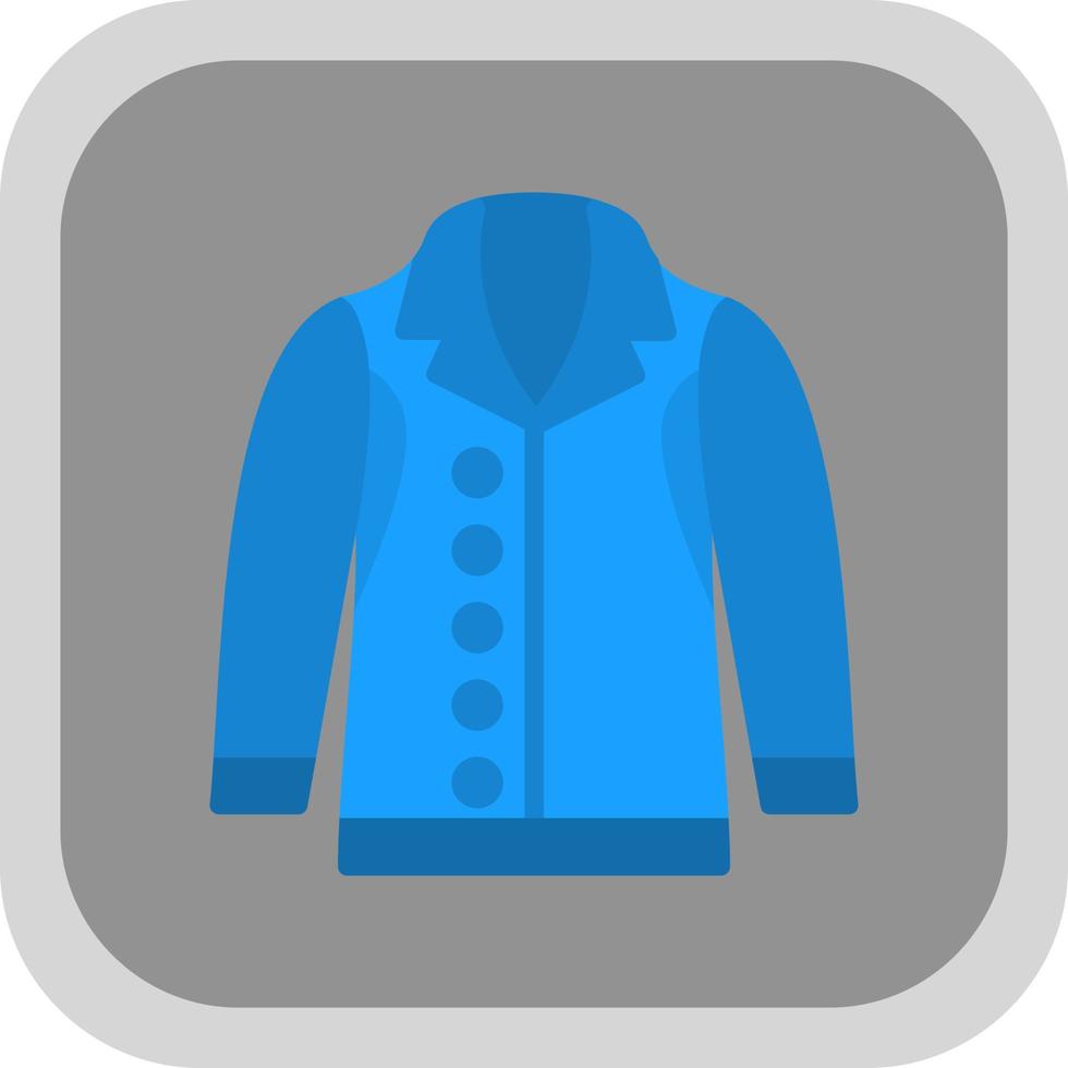 Coat Vector Icon Design