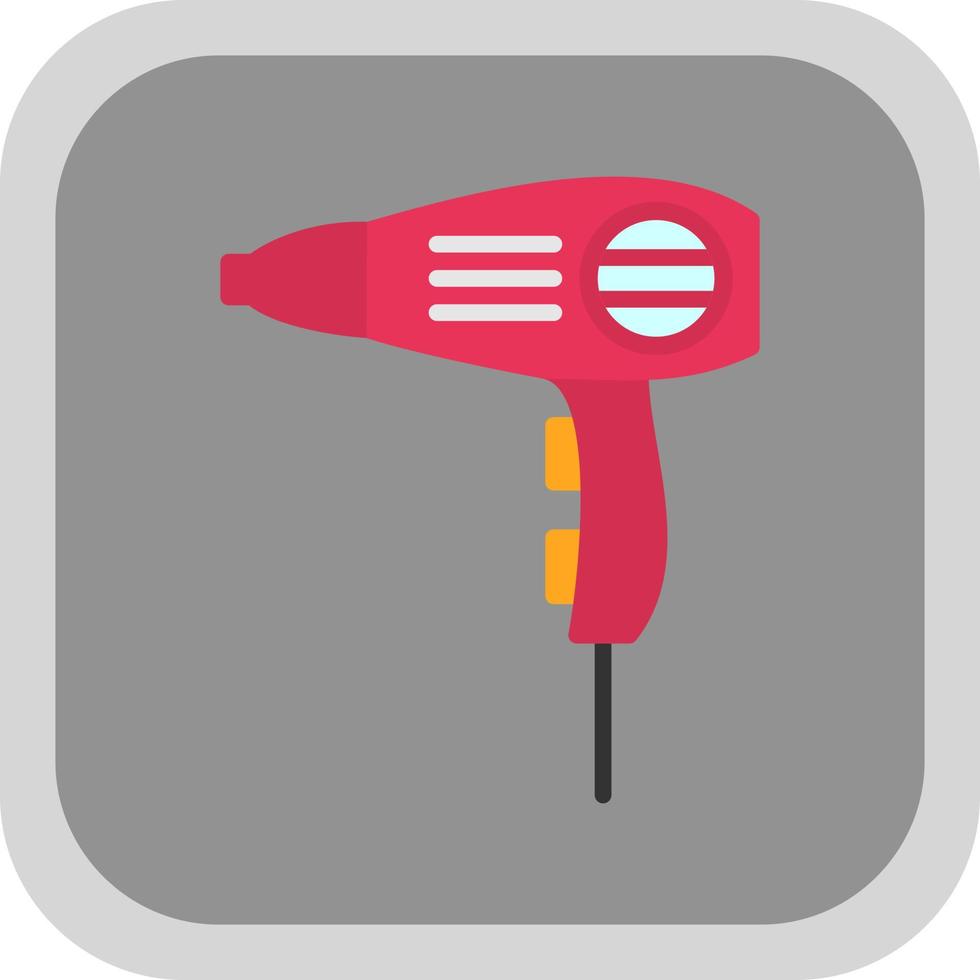 Hairdryer Vector Icon Design