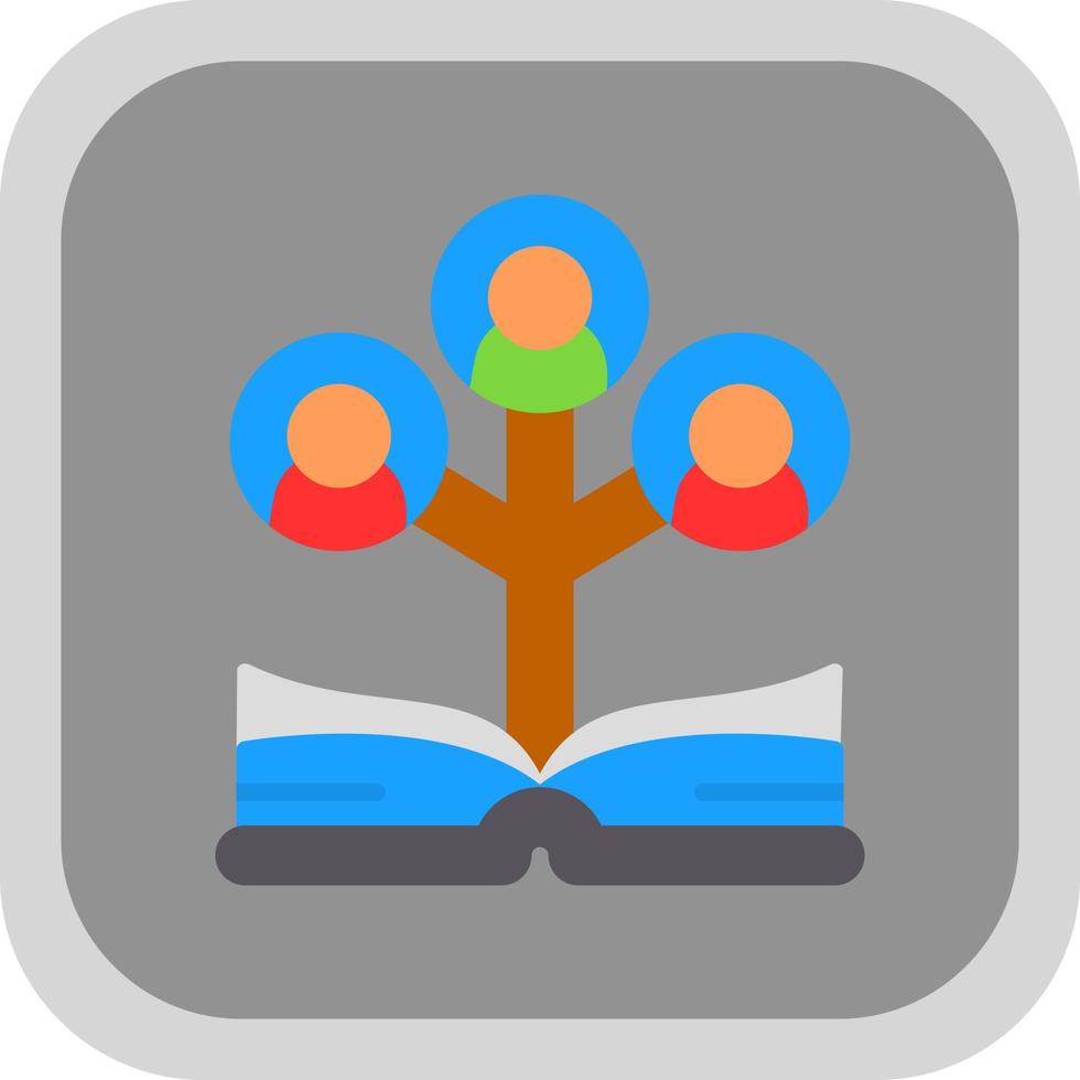 Family Tree Vector Icon Design