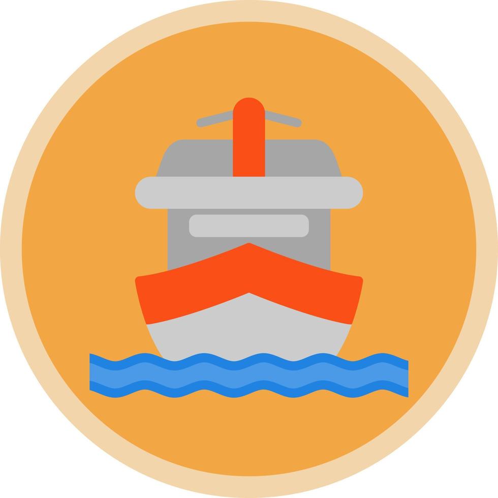Yatch Vector Icon Design