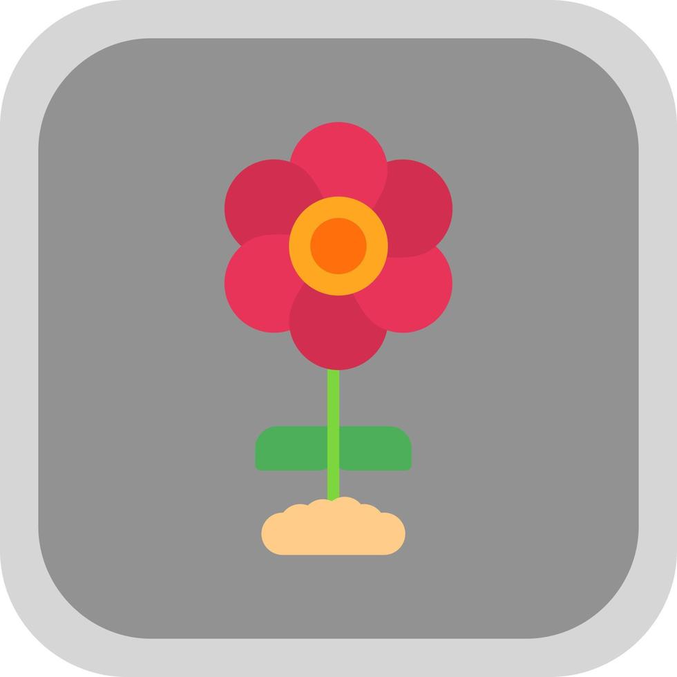 Flower Vector Icon Design