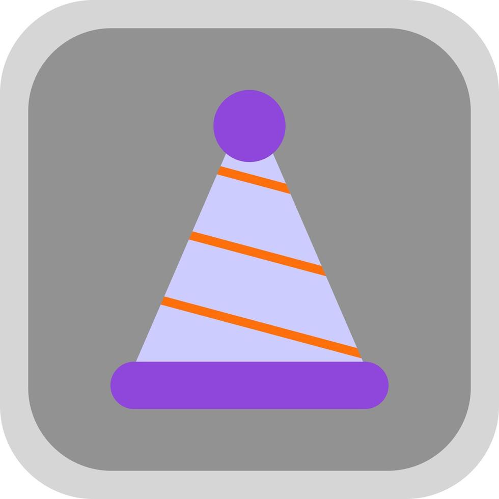 Party Hat Vector Icon Design