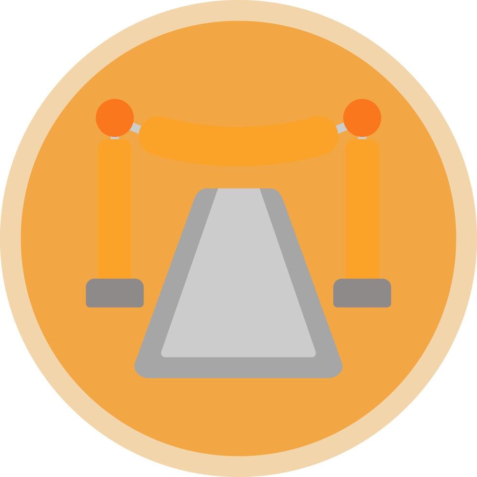 Red Carpet Vector Icon Design