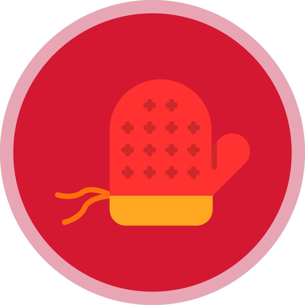 Oven Mitts Vector Icon Design