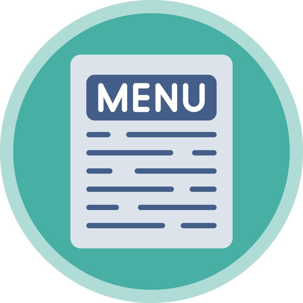 Menu Vector Icon Design