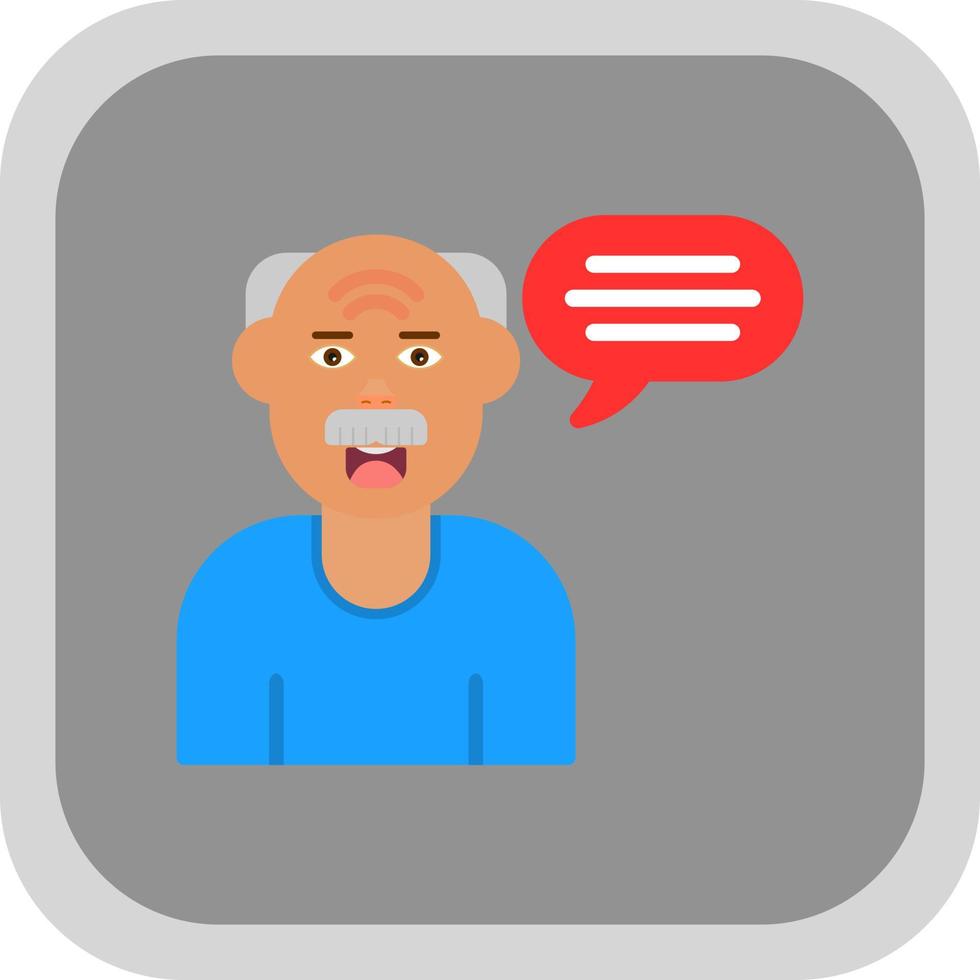 Speech Vector Icon Design