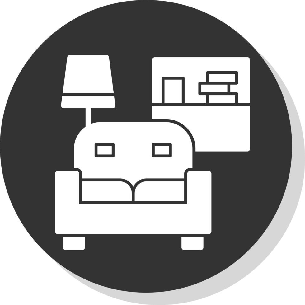 Living Room Vector Icon Design