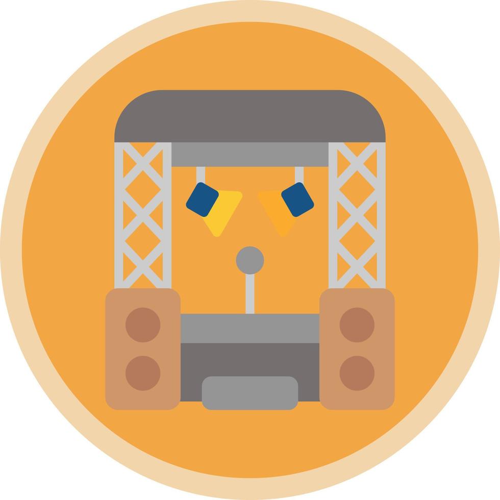 Stage Vector Icon Design