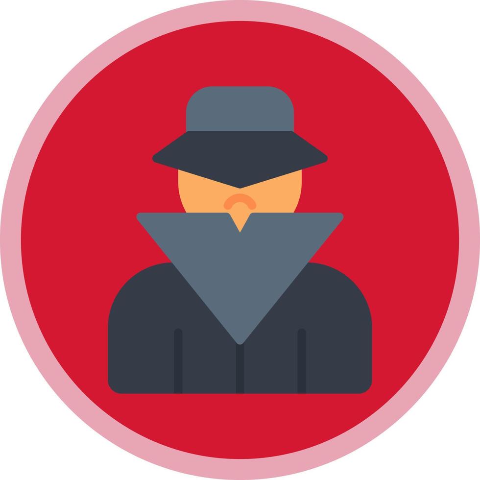 Detective Vector Icon Design