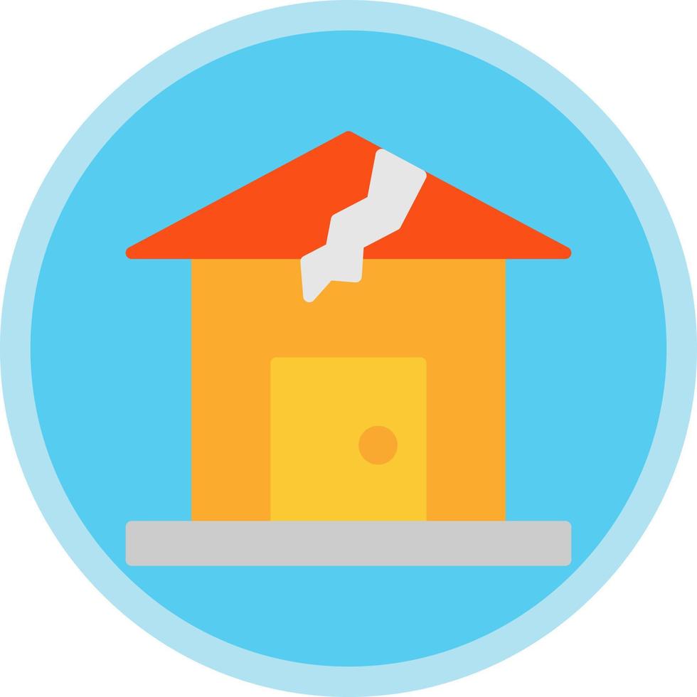 Catastrophe Vector Icon Design