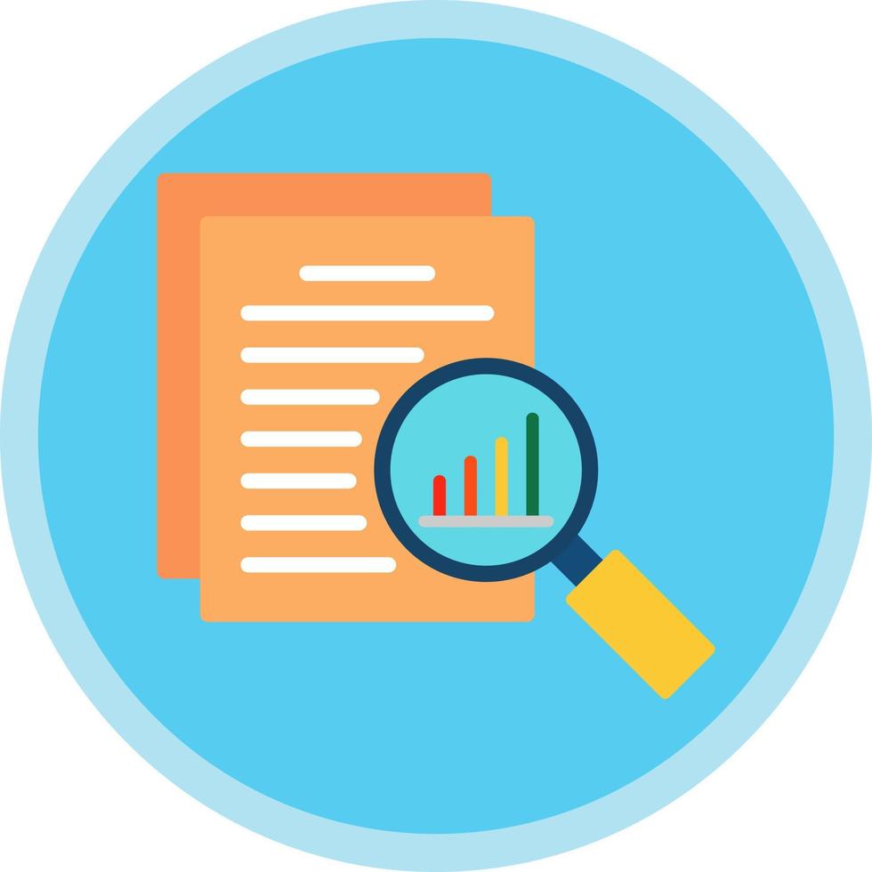 Research Vector Icon Design