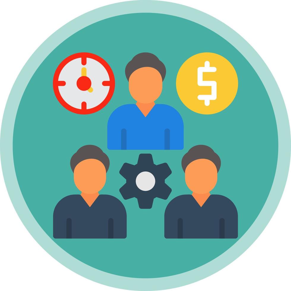 Management Vector Icon Design