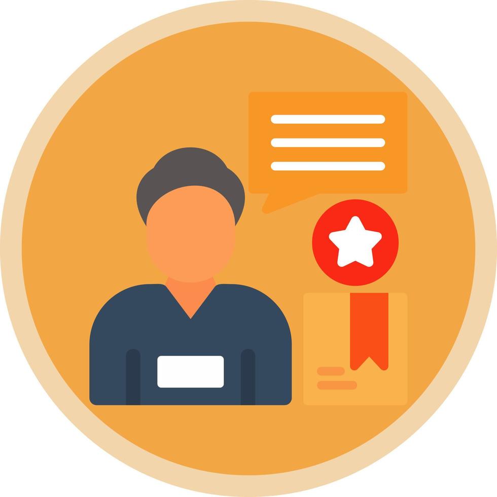 Feedback Vector Icon Design