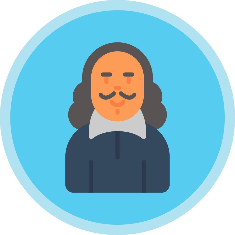 Shakespeare Vector Icon Design