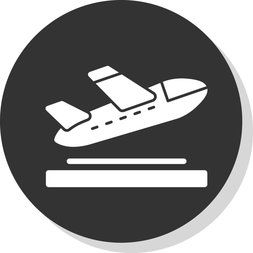 Departure Vector Icon Design